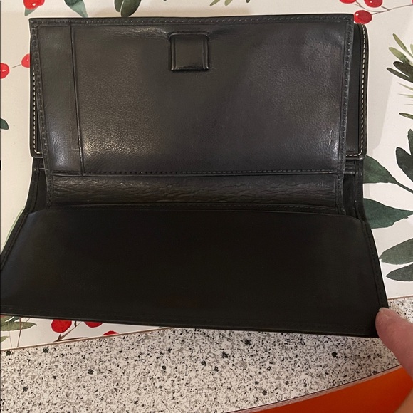 Coach Black Leather Clutch - Picture 7 of 13